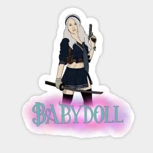 Babydoll Sticker